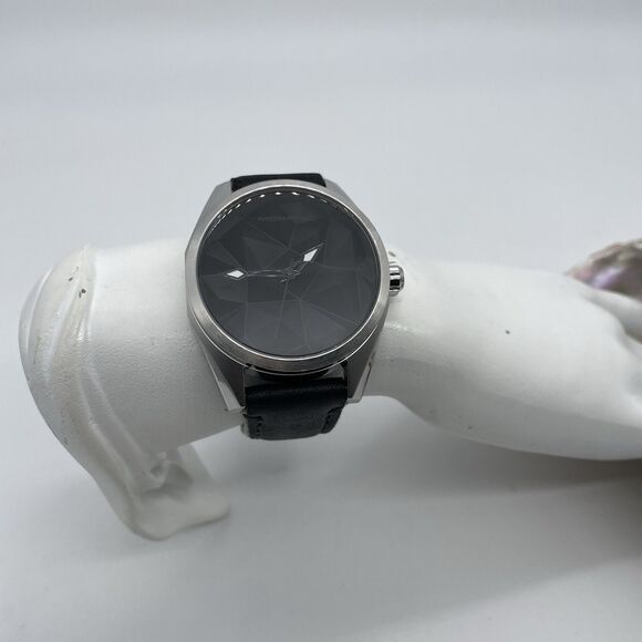 Morphic M59 Series Leather Overlaid Nylon Band Watch Black (MPH5905) 45mm main image 15